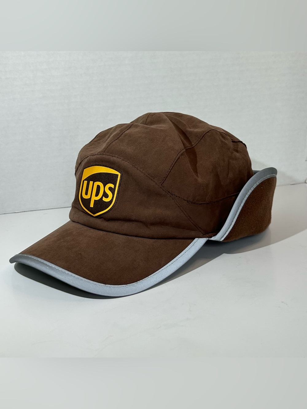 Wear Guard UPS Brown Hat Men's One Size Reflective Adjustable Fleece Lined